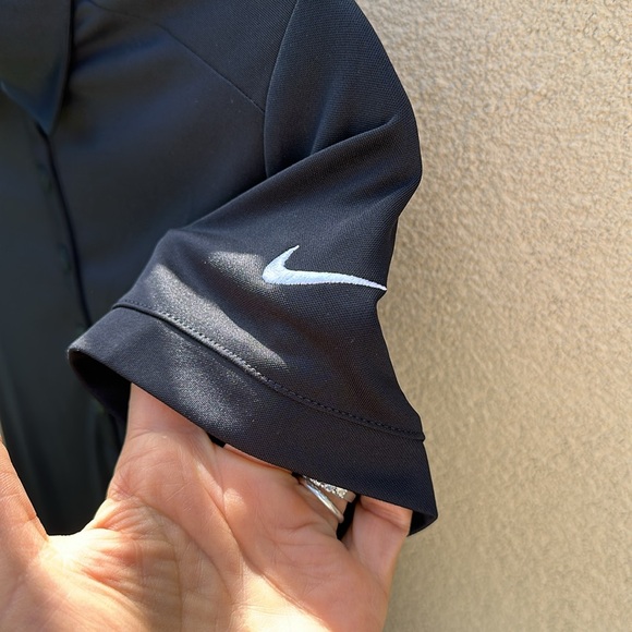 NWT Nike 🔥 Dri Fit Golf Black Polo Short Sleeve Shirts Sz S - Picture 2 of 7